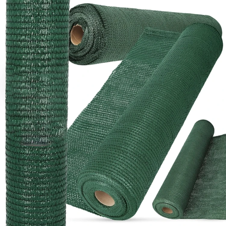 Siatka cieniująca Real Garden 1,5x25 m zielona 60 g/m² UV