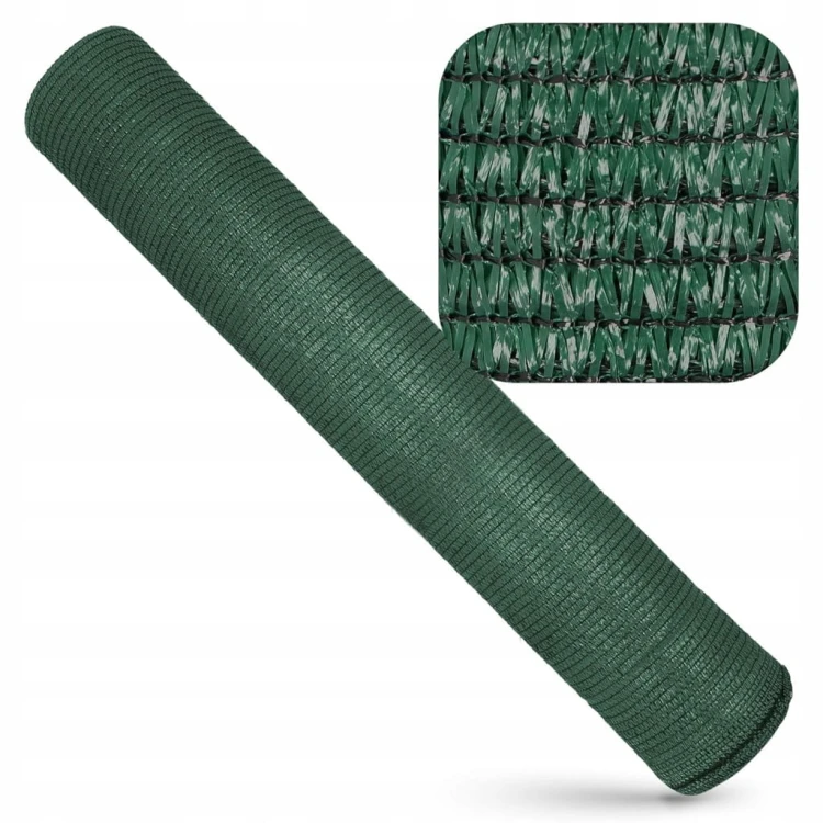 Siatka cieniująca Real Garden 1,5x25 m zielona 60 g/m² UV