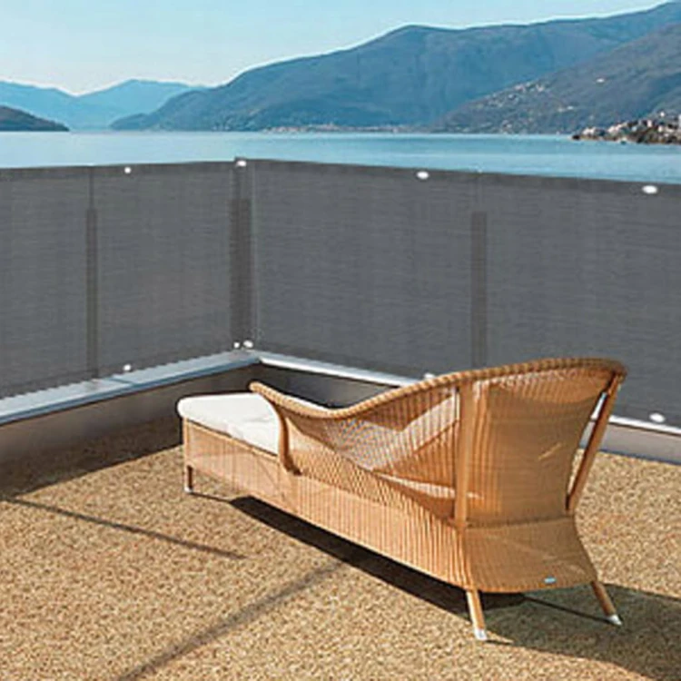OSŁONA NA BALKON BALKONOWA TARAS SIATKA PRZECIWSŁONECZNA UV 95% 180g 1x5 m
