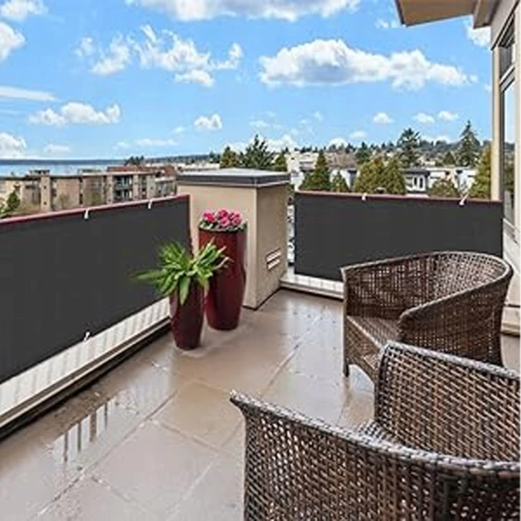OSŁONA NA BALKON BALKONOWA TARAS SIATKA PRZECIWSŁONECZNA UV 95% 180g 1x5 m