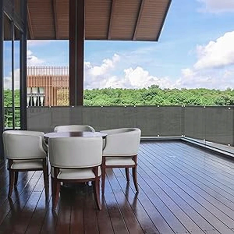 OSŁONA NA BALKON BALKONOWA TARAS SIATKA PRZECIWSŁONECZNA UV 95% 180g 1x5 m