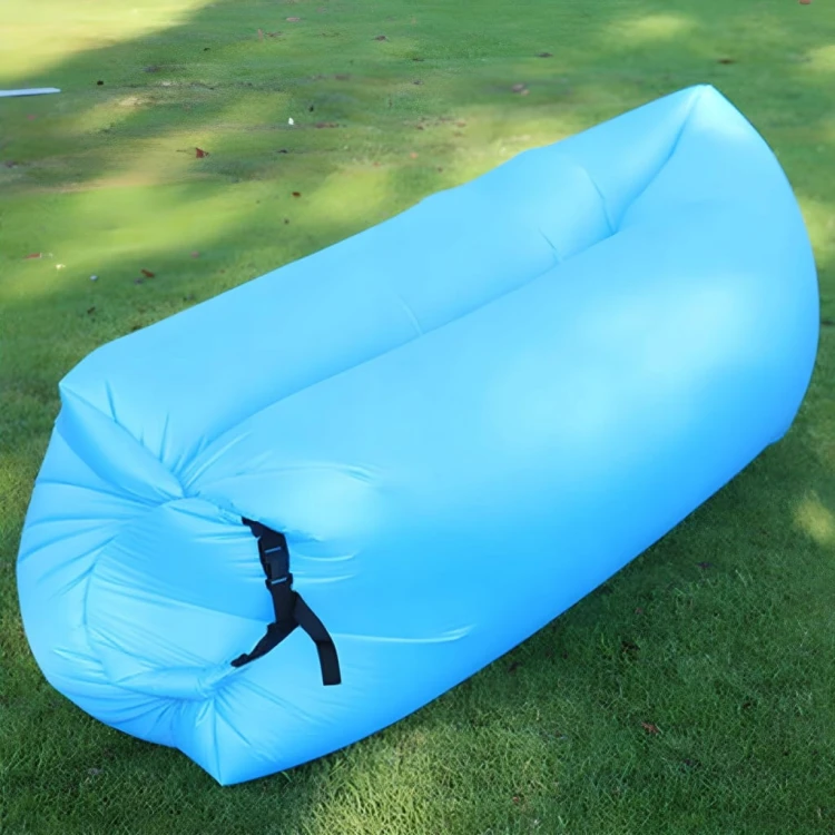LAZY BAG NADMUCHIWANA ROZKŁADANA SOFA NA PLAŻE FOTEL MATERAC LEŻAK MOCNY
