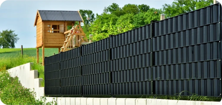 TAŚMA OGRODZENIOWA ANTRACYT 19x35m OSŁONA NA OGRODZENIA PANELOWE PŁOT + UV