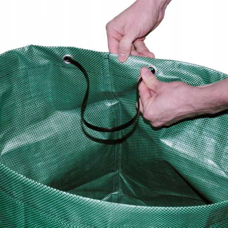 Worek Ogrodowy Torba Ogrodowa Kosz Na Liście Trawę Składany Pojemnik 272L