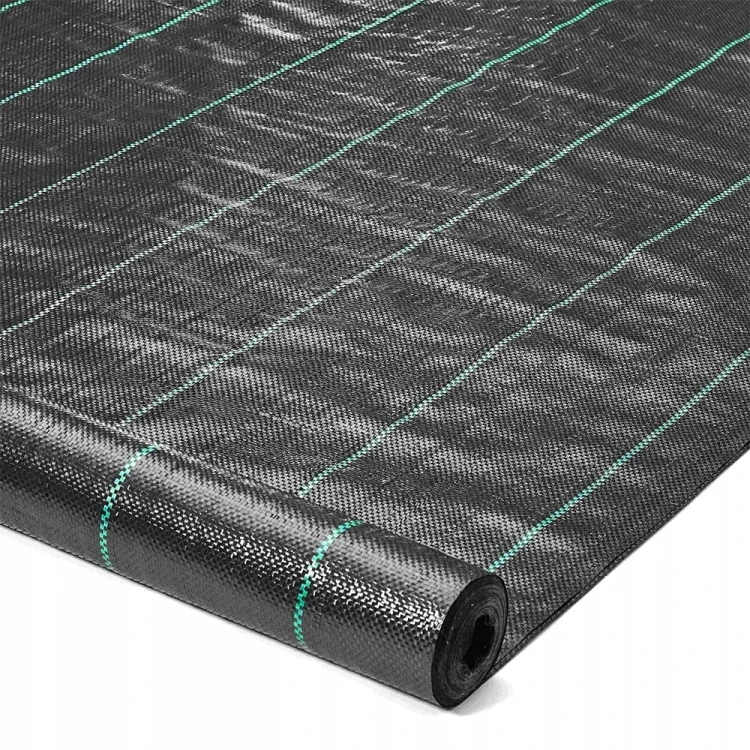 AGROWŁÓKNINA 90G 1,6 X 50M CZARNA UV AGROTKANINA MATA ANTYCHWASTOWA