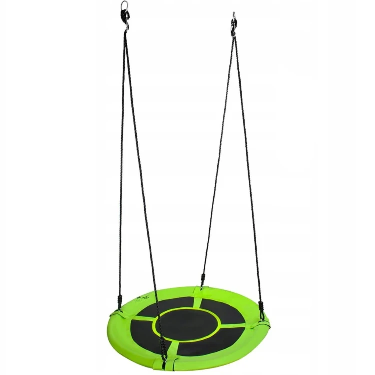 HUŚTAWKA OGRODOWA DLA DZIECI BOCIANIE GNIAZDO FOTEL WISZĄCY 120 CM DUŻA XL
