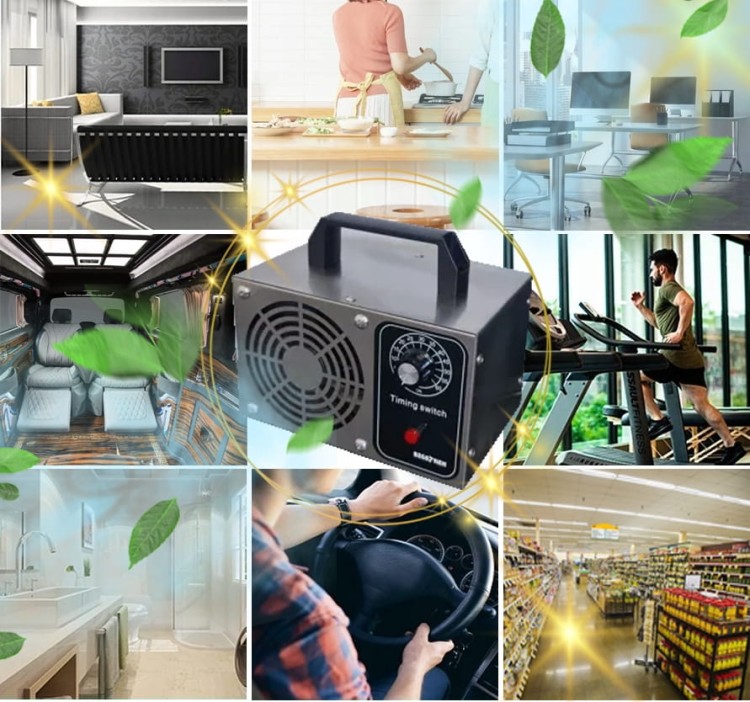 GENERATOR OZONU OZONATOR NOWOCZESNY MOCNY I PRZENOŚNY DO DEZYNFEKCJI