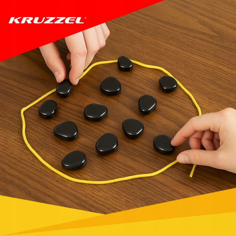 Gra planszowa KAMIENIE MAGNETYCZNE STRATEGICZNA MAGNETYCZNA 20 KAMIENI