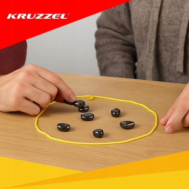 Gra planszowa KAMIENIE MAGNETYCZNE STRATEGICZNA MAGNETYCZNA 20 KAMIENI