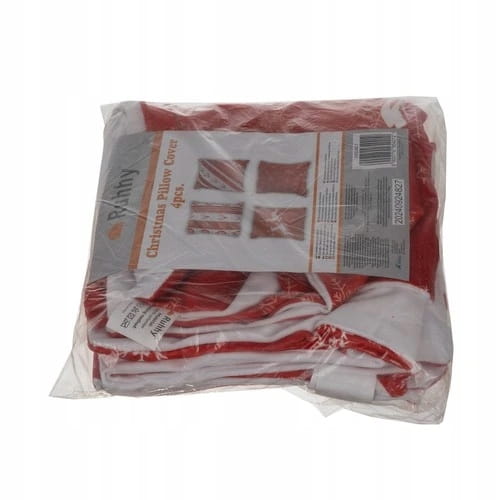 Poszewka na poduszkę 40x40 cm świąteczna ozdobna na Boże Narodzenie 4 szt