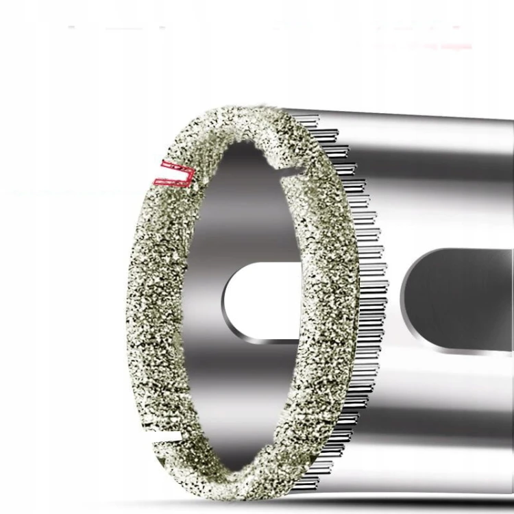 OTWORNICE DIAMENTOWE DO GRESU PŁYTEK SZKŁA KORONKI ZESTAW 15 SZT 6 - 50 mm