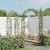 PERGOLA OGRODOWA ŁUK NA RÓŻE KWIATY METALOWA DEKORACYJNA 240 cm
