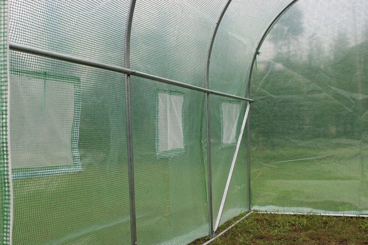 TUNEL FOLIOWY OGRODOWY SZKLARNIA ZE STELAŻEM 2x3m FOLIAK NAMIOT 6m² ZIELONY