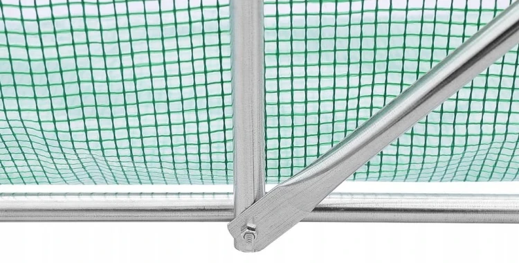 TUNEL FOLIOWY OGRODOWY SZKLARNIA ZE STELAŻEM 2x3m FOLIAK NAMIOT 6m² ZIELONY