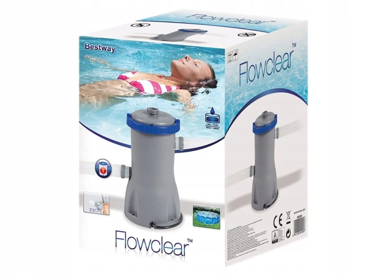 POMPA Z FILTREM DO BASENU 3028 l/h BESTWAY 58386