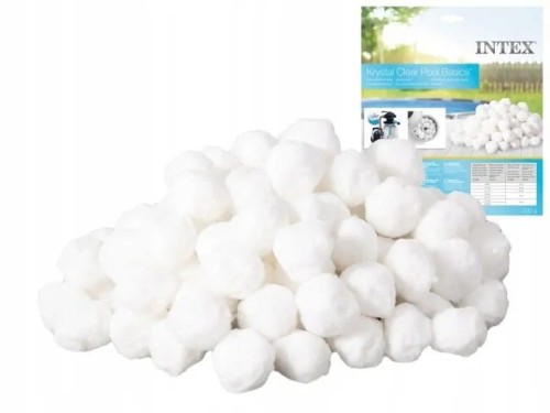KULKI FILTRACYJNE DO POMPY PIASKOWEJ BASENOWEJ 500 G WKŁAD DO BASENU INTEX