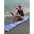 MATA PLAŻOWA NA PLAŻE KAMIENISTE GRUBA DUŻA XXL KOC PLAŻOWY SKŁADANA 190CM