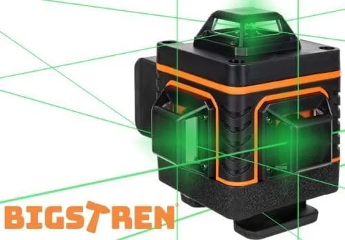 POZIOMICA LASEROWA KRZYŻOWA SAMOPOZIOMUJĄCA PŁASZCZYZNOWA LASER 4D 360 °