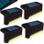 8x LAMPA SOLARNA NA SCHODY LAMPKI OGRODOWE LED SCHODOWE NA TARAS ZEWNĘTRZNE