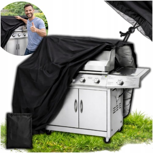 POKROWIEC NA GRILLA GRILL GAZOWY WODOODPORNY SOLIDNY DUŻY 145 x 61 x 117 cm