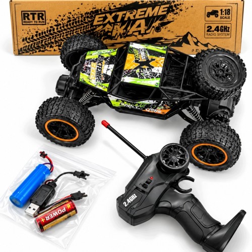 SAMOCHÓD ZDALNIE STEROWANY TERENOWY MONSTER TRUCK 4x4 AUTO RC PREZENT
