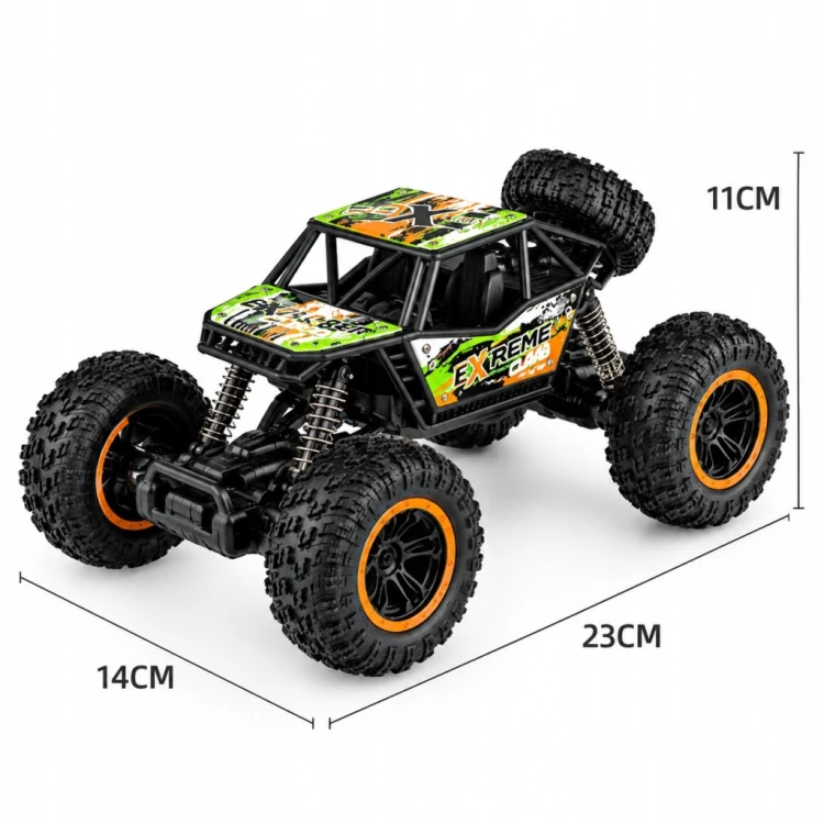 SAMOCHÓD ZDALNIE STEROWANY TERENOWY MONSTER TRUCK 4x4 AUTO RC PREZENT
