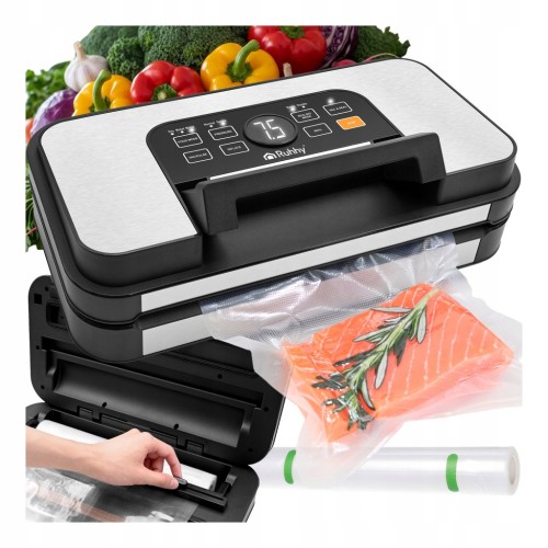 Zgrzewarka próżniowa do żywności Ruhhy podwójny zgrzew pakowarka