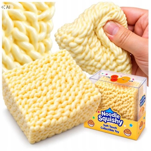 GNIOTEK CHRUPIĄCY MAKARON NOODLE ZUPKA CHIŃSKA CRUNCHY SQUISHY SLOW RISING