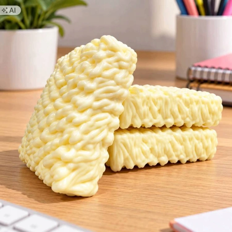 GNIOTEK CHRUPIĄCY MAKARON NOODLE ZUPKA CHIŃSKA CRUNCHY SQUISHY SLOW RISING