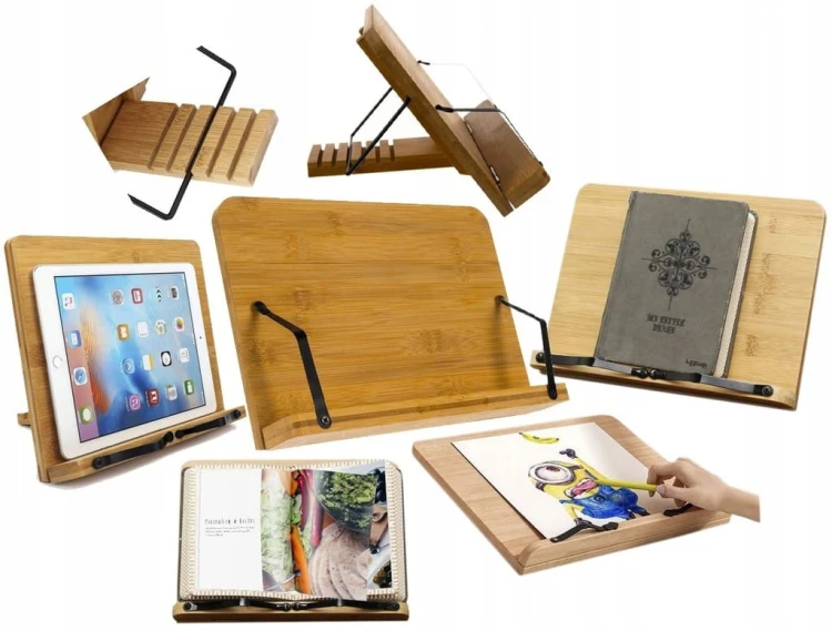 Stojak Podstawka na Książkę Podpórka pod Tablet