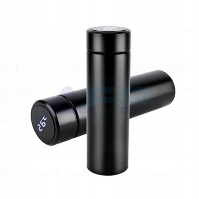 KUBEK TERMICZNY TERMOS DO KAWY 450ML WYŚWIETLACZ LCD SZCZELNY