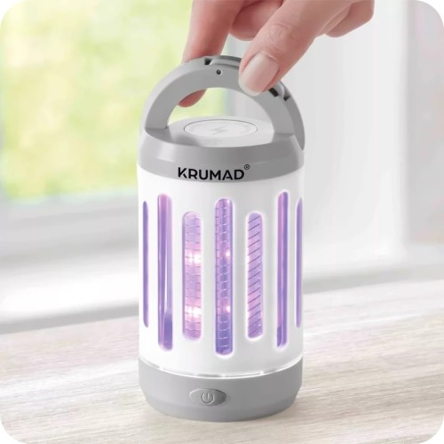 Lampa Owadobójcza UV 5W Na Muchy Komary Owady Osy Ćmy Pułapka Elektryczna