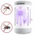 Lampa Owadobójcza UV 5W Na Muchy Komary Owady Osy Ćmy Pułapka Elektryczna