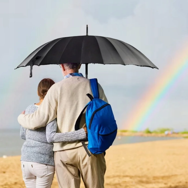 DUŻY PARASOL RZĄDOWY PREZYDENCKI 24 DRUTY Z WŁÓKNA SZKLANEGO