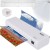 Laminator A4 IZOXIS 4w1 Zestaw Biurowy Trymer Zaokrąglacz + 60 Folii