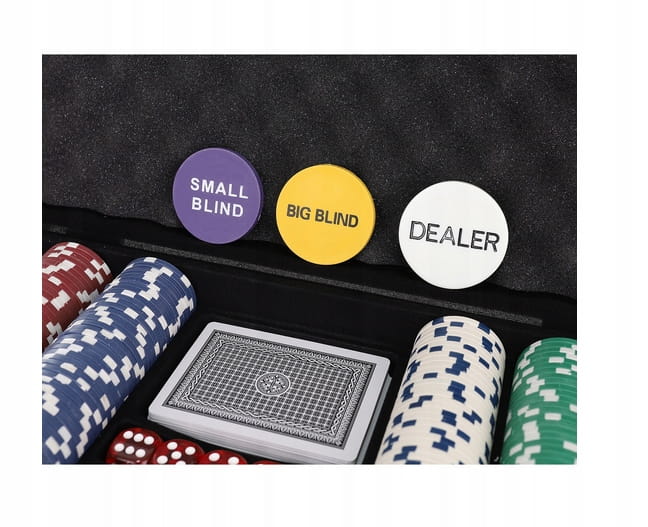 Poker Malatec zestaw 300 żetonów w walizce