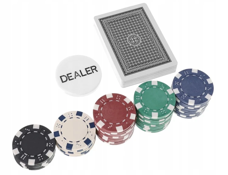 Poker Malatec zestaw 300 żetonów w walizce