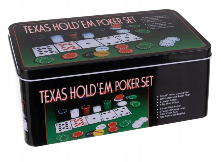 Zestaw do pokera Texas Malatec 23539