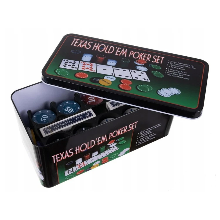 Zestaw do pokera Texas Malatec 23539