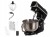 Robot planetarny kuchenny Ruhhy 2000 W czarny z podgrzewaną misą 5,5 l