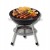 GRILL OGRODOWY WĘGLOWY ZAMYKANY POKRYWA PRZENOŚNY TURYSTYCZNY 34 CM